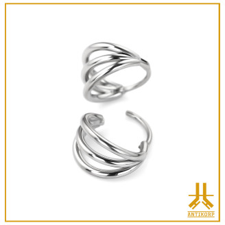 Anillas triples Clicker Ring 0,8 mm Titanio F136