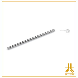 Barbells Indus 1.6mm Titanio F136 Sin Rosca