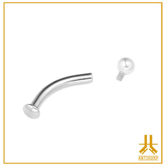 Labret 1.6 Curvo Titanio F136 Interno