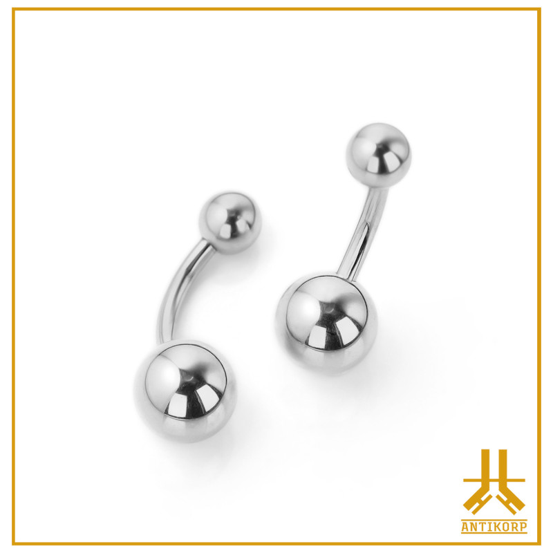 Nombril Titanium F136 Internal Single Balls