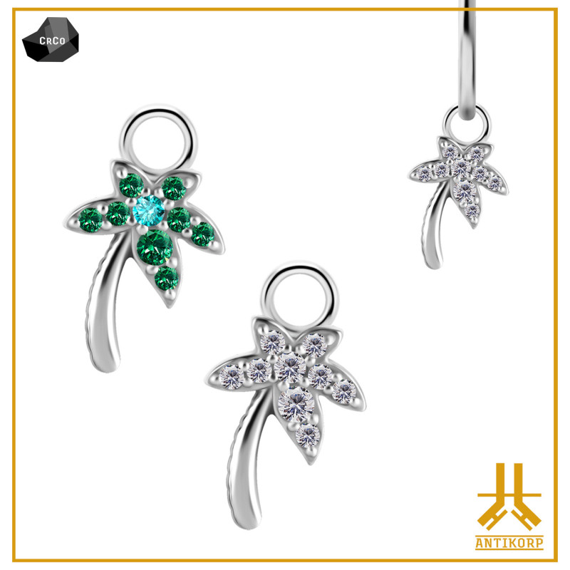 Charms Pendant 1.2mm - Palm n70 CoCr