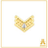 Punta tripla Chevron Oro 14 carati Cacciavite interno