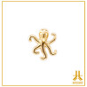 Punta de oro de 14 quilates Threadless Octopus