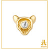 Threadless 14K Gold Sphinx tip
