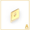 Head 18K Gold Losange Strass