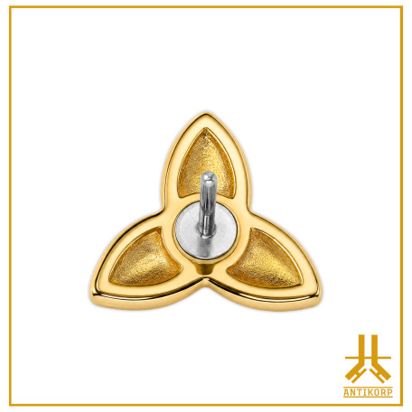 Triska 14K gold Threadless tip
