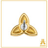 Triska 14K gold Threadless tip