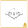 Titanium End F136 Jeweled Losange V5