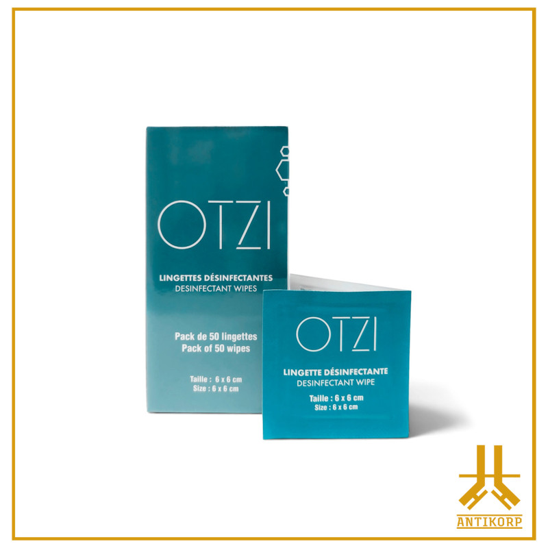 Jewelry Disinfectant Wipes Otzi - 50pcs Box