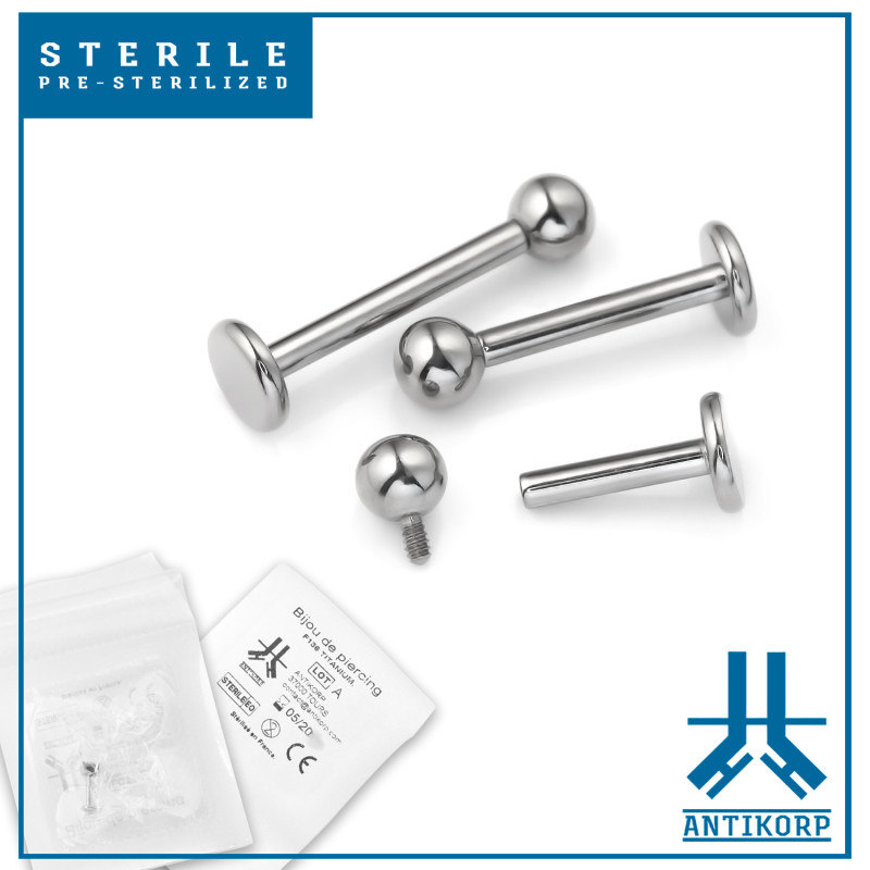 Labret Titanio INTERNAL Estéril