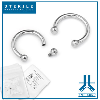 Barbell Titane Stérile 1.2mm