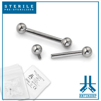 Barbell Titane Stérile 1.2mm