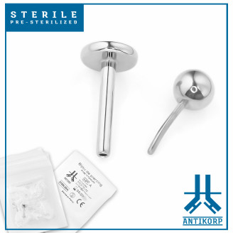 Anneau Clicker Or 14K 1.2mm