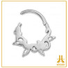 Clicker Ring Titanium F136 Enlumora