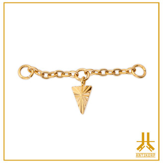 Titanium chain F136 PVD Gold Radiance V3