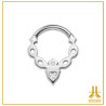 Clicker Ring Titanium F136 Saltar V6