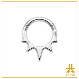 Clicker Ring Titanium F136 Saltar V7
