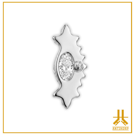 Titanium End F136 Royal Marquise