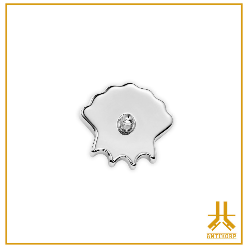Titanium End F136 Shell Scallop