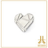 F136 Punta in titanio Origami Heart