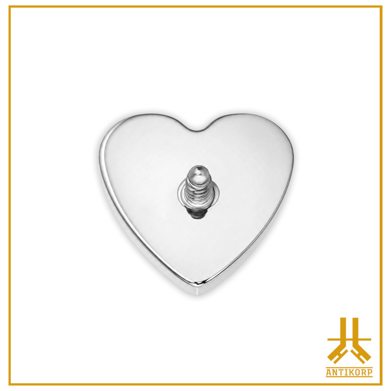 Piercing Cœur Arc-en-Ciel – Titane F136 | ANTIKORP